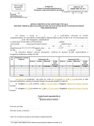 Contabilitate control financiar certificat de atestare fiscala eliberat conform og 6/2019. 18 Anexa Certificat De Atestare Fiscala Itl 072