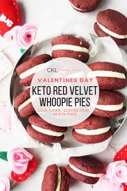 Keto Red Velvet Whoopie Pies Clean Keto Lifestyle Recipe Red Velvet Whoopie Pies Keto Dessert Recipes Whoopie Pies