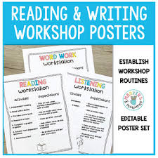 Readers Workshop Anchor Charts