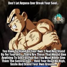Dragon ball z is the continuation of the tale of goku and his friends akira toriyama created in dragon ball.the animated series is a story of adventure, power, friendship, and passion as. Pin By Arslan Uchiha On Vegeta Dbz Quotes Anime Quotes Inspirational Dragon Ball Artwork