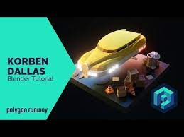 Korben Dallas Blender 2 8 Low Poly Vehicle Modeling Tutorial Youtube Blender Tutorial 3d Modeling Tutorial Tutorial
