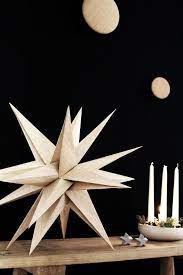 Sie sehen toll aus, sind leicht zu basteln und sind eine schöne weihnachtsdekoration oder ein schöner christbaumschmuck. Holzsterne Basteln Holzstern Deko Ideen