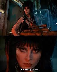 Elvira: Mistress of the Dark and her kick a$$ Ride 🖤