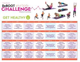 Reboot Your Body 28 Day Challenge Get Healthy U Body Challenge 28 Day Challenge Get Healthy