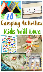 If You Re Like Me Though And Not A Huge Camper That S Ok This List Of Camping Activities Is Camping Activities For Kids Fun Summer Activities Camping Crafts