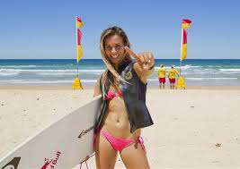 Australian surfing legend sally fitzgibbons broke down in tears after being knocked out of the tokyo olympics on tuesday. Sally Fitzgibbons Teaches Kids How To Be Safe In The Surf