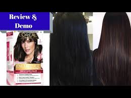 Try a light amber brown shade if your skin has pink undertones to add just the right amount of warmth to your look. Loreal Paris Excellence Creme Hair Color In Shade No 3 Dark Brown Devikalad Youtube
