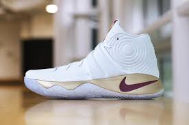 Shoes may not ship in orginal box. Kyrie Irving Nike Air Force 270 Gold Standard Edition For Sale White Gold Wine Finals Pe Sbd