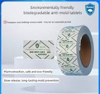 LDPE Shoes Anti Mildew Anti Mold Chip Sticker Roll for Shoe Box