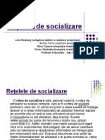 Avantajele retelelor de socializare:pe langa avantajul folosirii nelimitate a jocurilor online, clipurilor muzicale si a informatiilor de ultima ora din diferite. Retele De Socializare