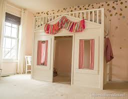 Youth loft bed with slide video. Remodelaholic 15 Amazing Diy Loft Beds For Kids