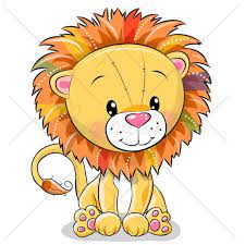 Cute Animals Clip Art Set Of 10 Hand Drawn 300 Png Files Etsy In 2021 Cartoon Lion Cute Lion Cartoon Drawings Of Animals