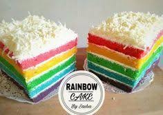 Resep Rainbow Cake Kukus Ny Liem Oleh Sasha Resep Kue Pelangi Kue Lezat Makanan Manis