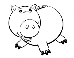 Pin On Piggy Bank Coloring Page