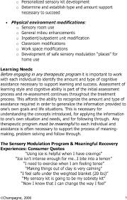 Consider breaking the goal down into smaller steps. The Sensory Modulation Program Pdf Free Download