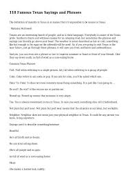 118 Famous Texas Sayings And Phrases Texas Quotes Sayings And Phrases Phrase