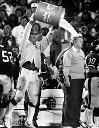 This Was Said To Be The First Gatorade Showering Of A Coach After Super Bowl Xxi Giants Coachparcells Bill Parcells New York Giants New York Football