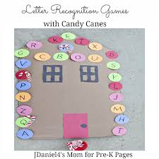This game introduces preschoolers to the abcs in a whole new way as they use the alphabet . Letter Recognition Candy Cane Game Pre K Pages