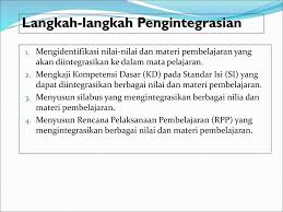 Check spelling or type a new query. Pengintegrasian Berbagai Nilai Dan Materi Ke Dalam Mata Pelajaran Ppt Download