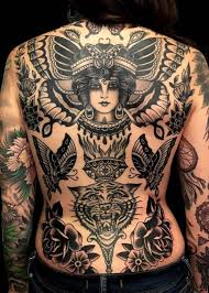 Pin By Fernanda Caro On Old School Tats Back Piece Tattoo Traditional Back Tattoo Traditional Tattoo Back Piece