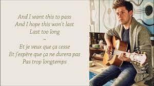 This lyrics has been read 229 times. Flicker Niall Horan Lyrics Traduction Francaise Youtube