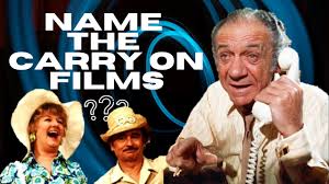 Sixty years ago this week, one of the most successful british film franchises launched in cinemas across the country. Can You Name The Carry On Films Comedy Quiz Youtube