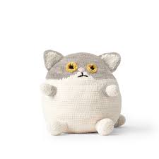 100+ stuffed toy diy free patterns! Bernat Fat Cat Crochet Stuffie Version 2 Yarnspirations