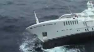 superyacht sinking