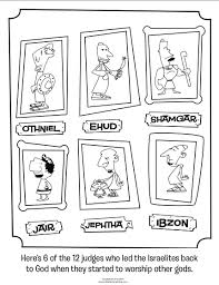 Judges Bible Coloring Pages What S In The Bible Bible School Crafts Bible For Kids Bible Lessons For Kids