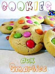 J En Reprendrai Bien Un Bout Cookies Aux Smarties Recette Cookies Thermomix Recette Entremet Gateau Smarties