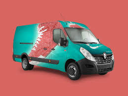 Renault Van Mockup Mockupworld Van Wrap Mockup Van