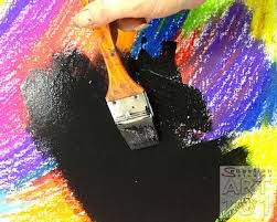 Fill the paper with crayon shapes and patterns, making sure to press hard. Pin On Arts And Crafts
