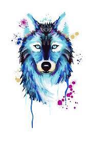 Watercolor Wolf Png Google Search Wolf Illustration Wolf Painting Watercolor Wolf