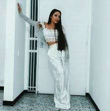 Video | luisa fernanda w luisa fernanda w y pipe bueno celebran el primer mes de máximo: 2018 Luisa Fernanda W Youtuber Instagramer Formal Dresses White Formal Dress Dresses