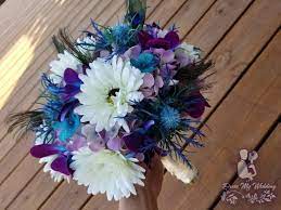 Floral bouquets at unbeatable prices. Dress My Wedding Gerbera Daisy Thistle And Galaxy Orchid Bouquet