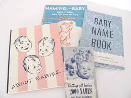 Vintage Baby Name Books 1950 S Baby Name Baby Care Etsy Vintage Baby Names Baby Name Book Baby Names