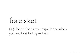 Forelsket Norwegian The Euphoria You Experience When You Re First Falling In Love This Is A Wonderful Term For Th Unusual Words Uncommon Words Weird Words