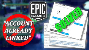 How To Fix Account Already Linked Solved Epic Games Dauntless Fortnite Youtube