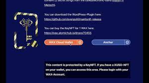 Nftkey Protected Wordpress Content Only Accessible For An Owner Of Your Nft S Usage And Demo Youtube