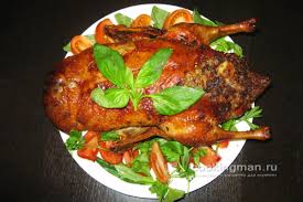 как приготовить утку в рукаве с гречкой в духовке Utka V Duhovke Farshirovannaya Grechkoj Kulinariya Dlya Muzhchin