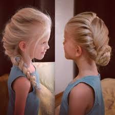 Frozen Hair Styles Little Girl Hairstyles Elsa Hair