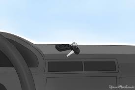 Press the release button located near the license plate. How To Safely Break Into Your Own Car Yourmechanic Advice