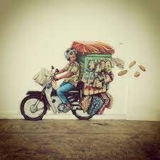 Babu Roti Painting Street Art Art
