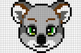 Whale pixel art brik pixel art designs pixel art templates. Pixel Art Animaux A Imprimer Gamboahinestrosa