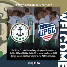 Celtic park, glasgow g40 3re. Upsl Welcomes Dublin Celtic Fc To Wild West Division Fc Spider