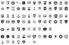 Are you looking to attend a premier. English Football Club Badges Schriftart 1001 Free Fonts