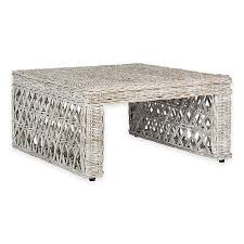 Discover a great selection of unique coffee tables, accent tables, end tables and more! Safavieh Shila Wicker Coffee Table In White Wash Bed Bath Beyond