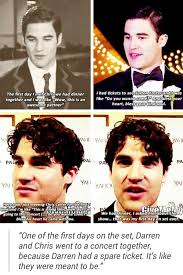 Get the latest on darren criss from teen vogue. Jordan On Twitter Glee Cast Glee Memes Chris Colfer