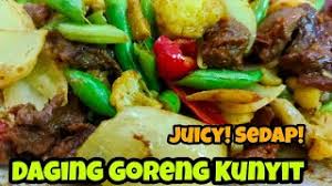 Resepi daging goreng kunyit kelantan style mudah sangat nak masak rupanya daging goreng kunyit stail kelantan ni. Resepi Daging Goreng Kunyit Paling Sedap Dalam Dunia Sesedap Resepi 1 Youtube