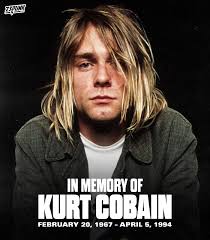 NIRVANA's Kurt Cobain would've turned 55 today (February 20th, 1967). 🎂